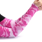 Polyester Lycra Compression Cooling Cycling Arm Sleeves For Outdoor Sports Sunscreen supplier