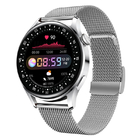Custom C300PRO Black Round 280mAh Sport Fitness Tracker Device Smart Watch supplier