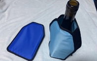 New Design 23*16 Blue Color Anti-Freezing Wine Cool Gel Bottle Chill Cooler supplier