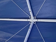 Outdoor 2*3M Disaster Relief Tent Blue Polyester Oxford Painted Steel Tube Canopy supplier