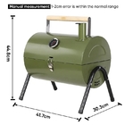 Outdoor Cool Camping Accessories 12 Inch Portable Grills With Smoker Chimney supplier