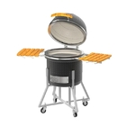 Outdoor Metal Steel Shell Kamado Charcoal Barbecue Grill 22 Inch supplier