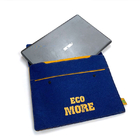 Blue Color Eco Friendly Accessories RPET Felt Laptop Sleeve Portable Custom 13'' supplier