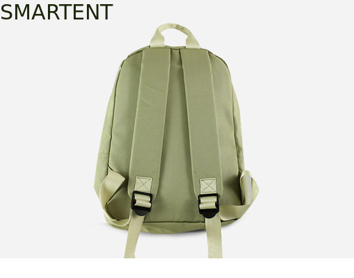 Custom Eco Friendly Accessories Green Color RPET Casual Backpack 40x29x15Cm supplier