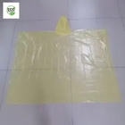 50*80'' Custom PLA Unisex Disposable Poncho Sustainable 100% Biodegradable supplier