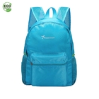 Reflective Foldable Travel Mountain Climbing Backpack RPET Oxford Diamond Mesh Polyester supplier