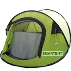 Waterproof Outdoor Pop Up Camping Tents With 1 - 2 Doors Fiberglass Poles 240 X 140 X 100CM supplier
