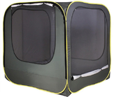 200*200*200CM Green Waterproof 1500MM PU Coated 210T Polyester Pop-Up Outdoor Camping SUV Car Rear Tent supplier