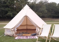 Family Camping Bell Tent Core PU3000mm Coated 285G Cotton Windproof 400*400*250CM supplier