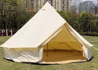Family Camping Bell Tent Core PU3000mm Coated 285G Cotton Windproof 400*400*250CM supplier