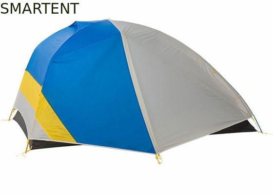 Buy Outdoor Camping Tents Double Layer 2 Person Four Season Waterproof Trekking Tent with Durable PU Coated 70D Ripstop Polyester Fabric online manufacture