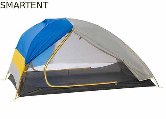 Outdoor Camping Parent-Child Equipment 2-Person 210*180*110CM Four Season Waterproof 70D Ripstop Polyester Double Layer Trekking Tent supplier