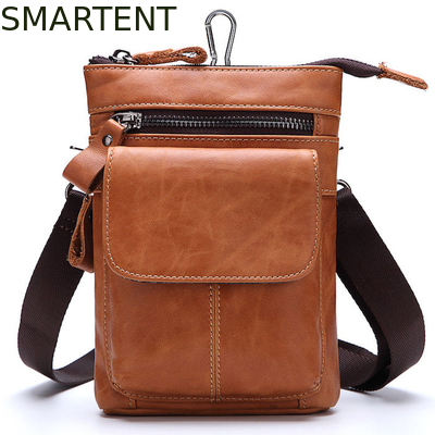 Luxury Crossbody Neck Wallet 4.9*7.3*2.3'' Black Genuine Leather Multifunctional Travel Bag supplier