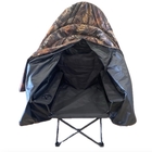Portable Camouglage 150D PU Coated Polyester Oxford Folding Chair Tents For Camping supplier
