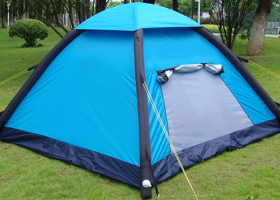 Waterproof 190T Polyester Outdoor Inflatable Camping Tent 210*210*135CM 2 Person supplier