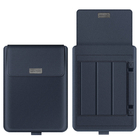 Modern Luxury Slim Design Multifunctional PU Laptop Sleeve Bags For 13'' Notebook Velcro Closure supplier