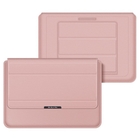 3 In 1 Multi Purpose Folder Design PU 13'' Notebook Protective Sleeve With Magnet Closure supplier