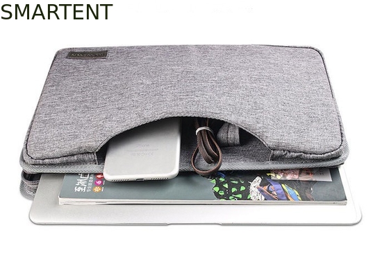 Multi Purpose Grey Oxford Portable Computer Bag With Fashion Element And Stitching Design supplier