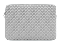 7mm Foam Padding Laptop Sleeve Bags Grey Compression Film Design With Zipper Closure supplier