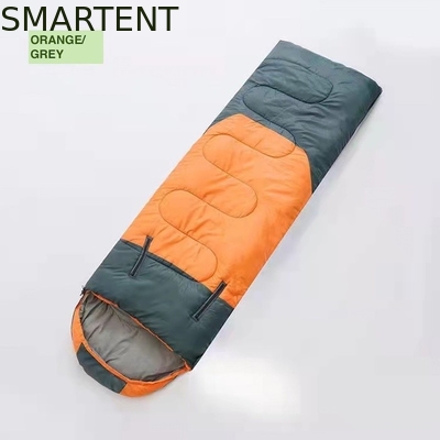 80''*28'' Waterproof Green 1 Person Envelope Design Mountain Sleeping Bags 190T Polyester supplier