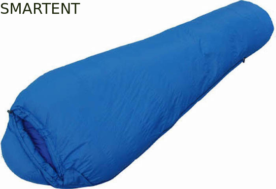 210*72CM 190T Polyester Customized Logo Mummy Mountain Sleeping Bags For Cold Weather supplier