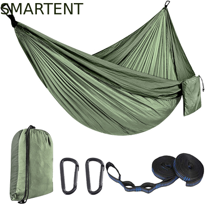 280*140CM Lightweight Dual Color 210T Nylon Ripstop Outdoor Portable Camping Hammock supplier