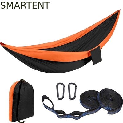 280*140CM Lightweight Dual Color 210T Nylon Ripstop Outdoor Portable Camping Hammock supplier