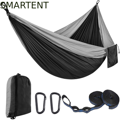 280*140CM Lightweight Dual Color 210T Nylon Ripstop Outdoor Portable Camping Hammock supplier