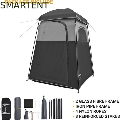 167*167*218CM Black Polyester Portable UV Protected Pop Up Privacy Tents With Instant Setup For Outdoor Events supplier