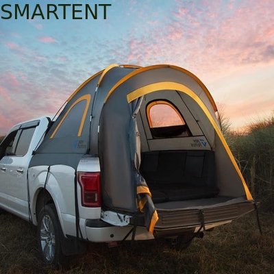 Outdoor 2.17*1.60*1.70M Grey PU2000 Waterproof Polyester 2Person Pickup Camping Tent With Fiberglass Pole supplier