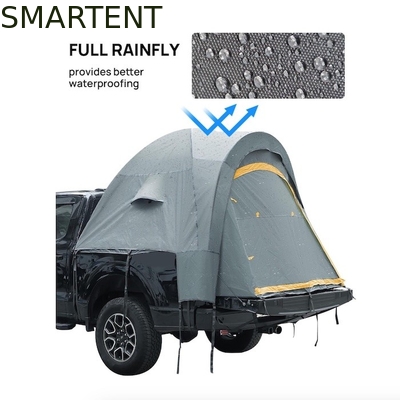 Outdoor 2.17*1.60*1.70M Grey PU2000 Waterproof Polyester 2Person Pickup Camping Tent With Fiberglass Pole supplier