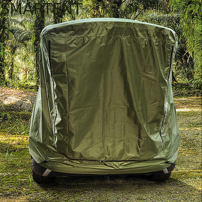 200*120*240CM Army Green Waterproof Silver Coated Polyester 210D SUV Camping Tent Easy Setup 2 Person UV Protection supplier