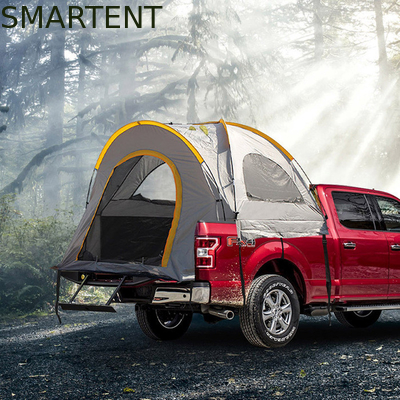 (200+50)*170*170CM All Weather Camouflage Waterproof Polyester 210D Pop Up Pickup Truck Rear Tent For Outdoor Camping supplier