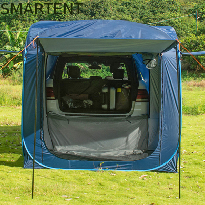 200*200*196CM Silver Coated 210T Pop UP SUV Tent With Waterproof Design And Mesh Windows UV Protection supplier