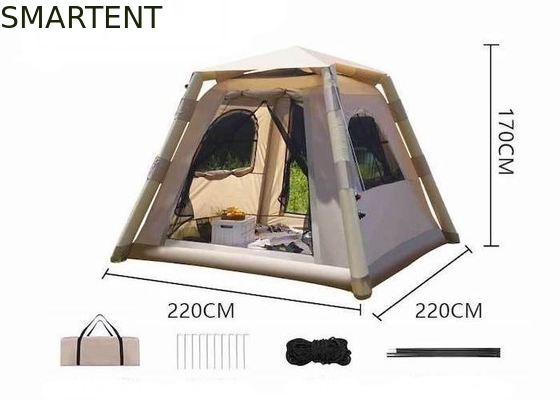 Versatile 2-4 Person Pop Up Inflatable Camping Tent supplier