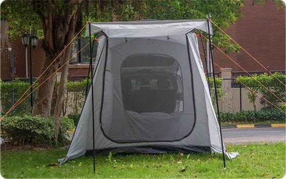 260*180*190CM Waterproof PU2000MM Coated Grey 210D Polyester All Season Family Rooftop Tent With Two Doors And Windows supplier