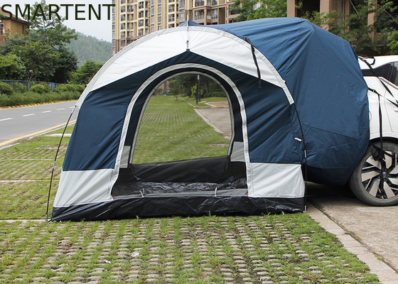 2 Person 250*250*200CM Waterproof PU2000MM Coated Blue 210D Polyester Outdoor Rooftop Tent  SUV Pick Up Shelter supplier