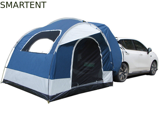 2 Person 250*250*200CM Waterproof PU2000MM Coated Blue 210D Polyester Outdoor Rooftop Tent  SUV Pick Up Shelter supplier