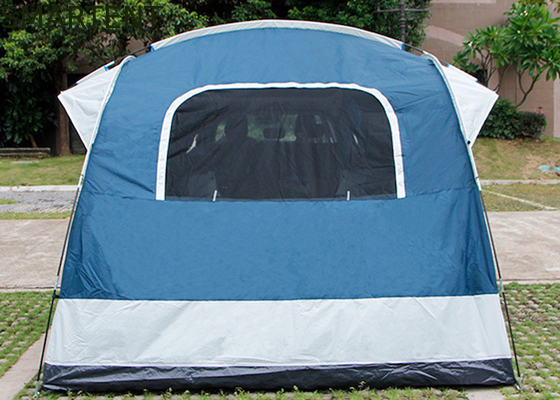 2 Person 250*250*200CM Waterproof PU2000MM Coated Blue 210D Polyester Outdoor Rooftop Tent  SUV Pick Up Shelter supplier