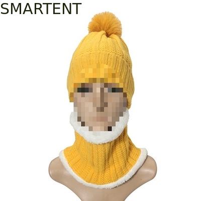 Outdoor Eco Friendly Rpet 2Pcs Set Kids Beanie Collar Warmer Support Renewable Branding Custom Fair Trade supplier