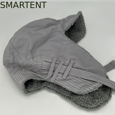 Outdoor Eco Friendly Accessories Cruelty Free OEM Black RPET Snow Hat For Winter supplier