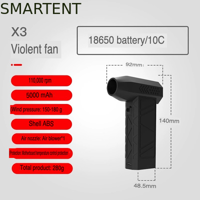 Take Hiking Next Level Portable Handheld Violent Fan Cool Camping Accessories Metal Design supplier