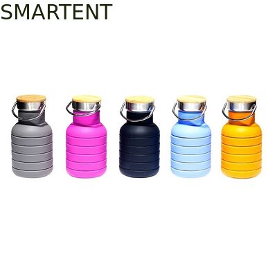 EEC Certified BPA Free Foldable Silicone Water Bottles For Active And Healthy Lifestyle supplier