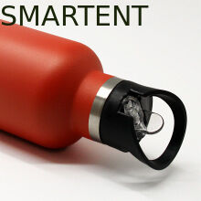 Customized Multi-Capacity Painting Yellow Color 304 Stainless Steel Outdoor American Style Wide Mouth Insulated Workout Water Bottles With Carrying Handle supplier