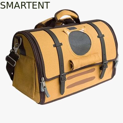 42*22*26cm Modern Fashion Large Capacity Convenient Breathable Oxford Comfortable Pet Carrier Outing Backpack For Daily supplier
