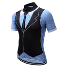 Men Maillot Ciclismo Anti Sweat Polyester Cool Weather Cycling Jersey Sport T Shirt supplier