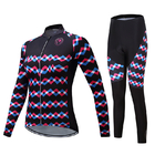 Outdoor Fashion Riding Wear Custom Jersey Design Soft Cycling Clothing 100% Polyester Dry Fit Colorful Cyclist Suits supplier