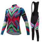 Female Jersey Long Sleeve Cycling Suit Cycling Clothing Suits Colorful supplier