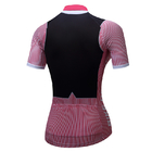 Female Mountain Bike Riding Jersey Short sleeved Cycling Gravel Jersey supplier