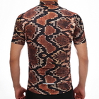 Snakeskin Design Polyester Personalized Riding Jersey For Bike Riding supplier
